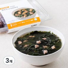 마이셰프 한우소고기미역국 밀키트, 254g, 3개