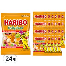 하리보 프리티부시, 100g, 24개 100g, 24개