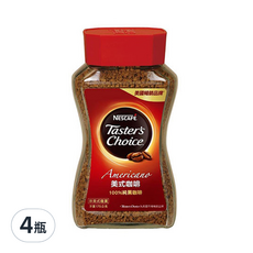 NESCAFE 雀巢咖啡 美式咖啡, 175g, 4瓶