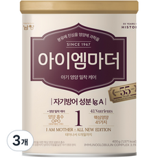 아이엠마더 분유 1단계, 400g, 3개 400g, 3개