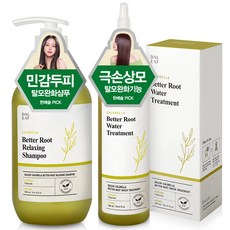 달리프 릴렉싱 탈모 완화 샴푸 + 워터트리트먼트, 1세트