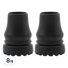 Dr. Felice J Cane 橡膠填充補充裝 22 mm, 黑色, 8個