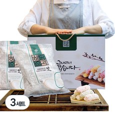 韓式糯米菓子禮盒, 1kg, 3盒