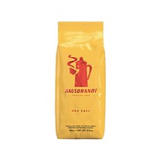HAUSBRANDT 金牌咖啡豆 ORO CASA 500g, 咖啡豆(無研磨), 1包