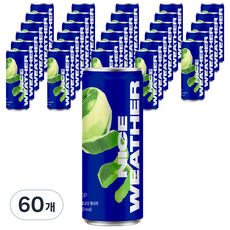클룹 제로소다 청사과, 250ml, 60개
