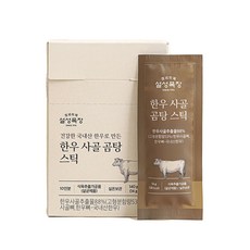 설성목장 한우 사골 곰탕 스틱 10p, 140g, 1개 14g, 1개