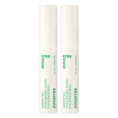 INNISFREE 綠茶玻尿酸保濕滾珠眼部精華, 10ml, 2支