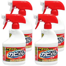 第一石鹼 Rookie 浴室除霉噴霧泡 噴頭款, 深層去除黑黃霉斑，恢復潔白如新，免刷洗，一瓶搞定，使用方便, 400ml, 4瓶