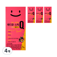 레디큐 스틱 레이디 맛있는 숙취해소 젤리 10p, 180g, 4개