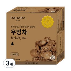 다하다 국산 우엉차, 1g, 100개입, 3개