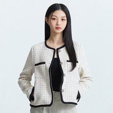 미쏘트위드자켓