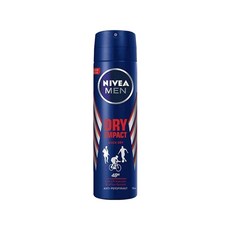 NIVEA 妮維雅 乾適活力系列 男士止汗爽身噴霧, 150ml, 1瓶