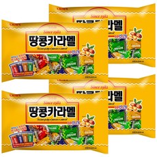 CROWN 皇冠 焦糖花生糖, 720g, 4袋