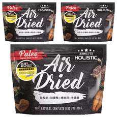 ABSOLUTE HOLISTIC 全齡犬 鮮食肉片, 放牧羊 + 放養鴨 + 綠貽貝 + 牛磺酸, 25g, 3包