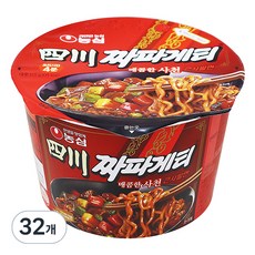 농심 사천짜파게티 큰사발, 32개