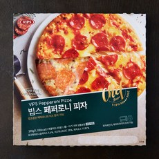 빕스 페퍼로니 피자 (냉동), 1개, 390g