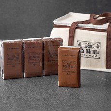 백미당 유기농 네모우유 초콜릿 125ml x 15p + 보냉백 세트, 1세트