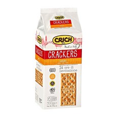 CRICH 克里奇 義大利鹽味蘇打餅, 24小時天然酵母發酵, 500g, 1包