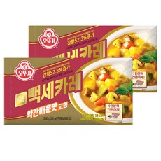 OTTOGI 不倒翁 百歲咖哩塊 微辣, 200g, 2盒