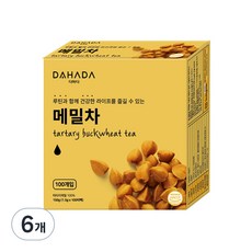 다하다 메밀차, 1.5g, 100개입, 6개