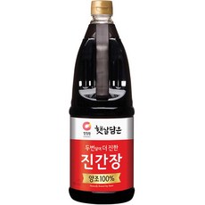 청정원 두번달여 더 진한 진간장, 1.7L, 1개