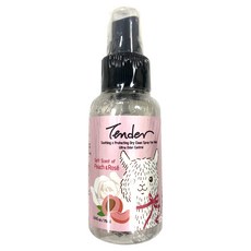 Tender 天生溫柔 寵物安撫 乾洗潔淨噴霧 除臭加強 蜜桃&玫瑰香味 150ml, 1瓶