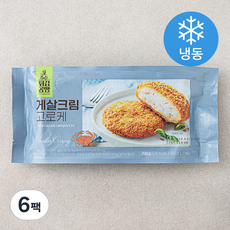 튀김공방 사옹원 게살크림 고로케 (냉동), 200g, 6팩