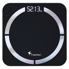 트라택 헬시i 스마트 체중계, TR-10, 블랙