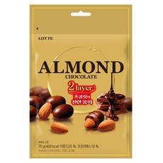 롯데웰푸드 아몬드 초코볼, 70g, 1개