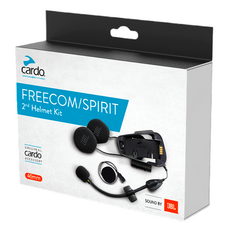 Cardo FREECOM SPIRIT 系列 JBL 音響套裝 ACC00009，騎士安全帽音響升級首選, 1個, 黑色