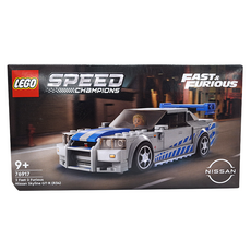 樂高 LEGO 76917 Speed 賽車系列 玩命關頭2 日產 Skyline GTR R34 積木玩具，9歲以上, 玩命關頭2日產SkylineGTR R34, 1盒