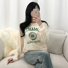 PEONIST 女式浪漫圓形衛衣
