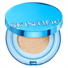 SKINTIFIC 柔霧氣墊粉底 11g, 01 香草色, 1個