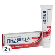 파로돈탁스 클래식 검케어 치약, 100g, 2개