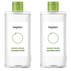 비플레인 녹두 클렌징 워터, 400ml, 2개