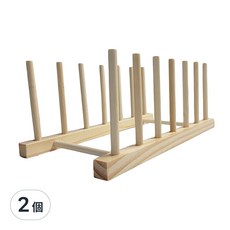 橘之屋 松木盤架 27x12.9x10.6cm, 一物多用方便收納，輕鬆歸類一目瞭然，打造舒適環境, 2個, YK-37, 27 x 12.9 x 10.6cm