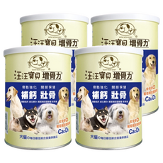 wow wow baby 汪汪寶貝 增骨力, 含軟骨素與葡萄糖胺, 骨骼強化, 添加8種維生素, 犬貓適用, 關節保健, 4罐