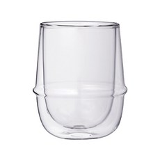 KINTO KRONOS 雙層玻璃咖啡杯 250ml, 透明, 1入