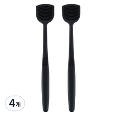 앤드하우스 리필형 혀크리너 블랙, 14g, 4개
