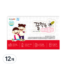 고철남홍삼 꿀먹은 아이홍삼, 30회분, 12개