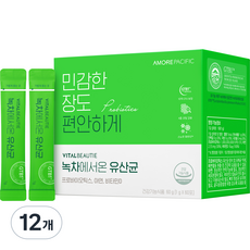 바이탈뷰티 녹차에서온 유산균 60P, 60g, 12개