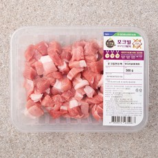 포크빌포도먹은돼지 뒷다리살 찌개용 (냉장), 500g, 1개