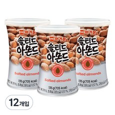 머거본 솔티드 아몬드, 135g, 12개