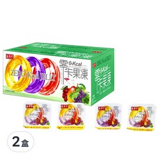盛香珍 零卡果凍 綜合 220個, 6kg, 2盒