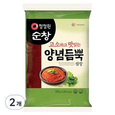 청정원 순창 양념듬뿍 쌈장 비닐, 500g, 2개