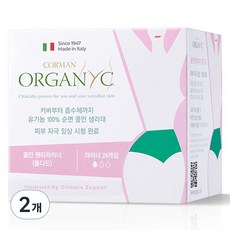 콜만 팬티라이너 폴디드, 일반, 24개입, 2개