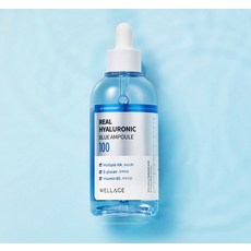 웰라쥬 리얼 히알루로닉 블루 앰플, 100ml, 3개