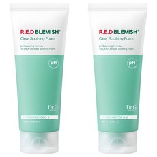닥터지 약산성 레드 블레미쉬 클리어 수딩 폼, 200ml, 2개 2개, 200ml
