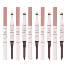 ETUDE 愛嬌眼線貼製造機眼線筆 0.1g+亮片 0.5g組, Peach Nude, 5組
