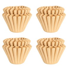칼딘 웨이브 드립 여과지 필터 브라운 185mm, 4개, 50개입 4개, 50개입